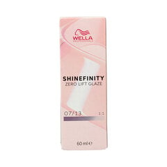 Hiusväri Wella Shinefinity Nº 07/13, 60 ml hinta ja tiedot | Hiusvärit | hobbyhall.fi