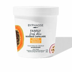 Kosteuttava hiusnaamio Byphasse Family Fresh Delice Mango Passionhedelmäpapaija 250 ml hinta ja tiedot | Naamiot, öljyt ja seerumit | hobbyhall.fi