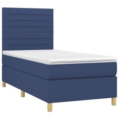 vidaXL Continental Bed Patja, Sininen, Kangas, 80x200 cm hinta ja tiedot | Sängyt | hobbyhall.fi