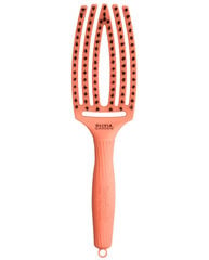 Hiusharja Olivia Garden Fingerbrush Combo Medium Coral hinta ja tiedot | Hiusharjat, kammat ja sakset | hobbyhall.fi