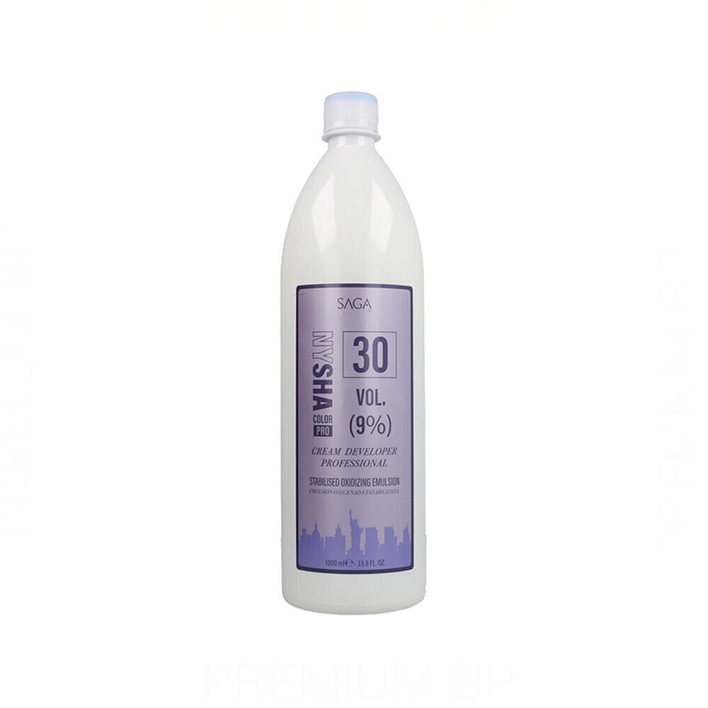 Hiustenhoitoaine Saga Nysha Color Pro 30 tilavuus 9%, 1000 ml hinta ja tiedot | Hiusvärit | hobbyhall.fi