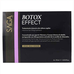 Hiusten volyymia lisäävä aine Saga Botox Effect 6 x 10 ml hinta ja tiedot | Naamiot, öljyt ja seerumit | hobbyhall.fi