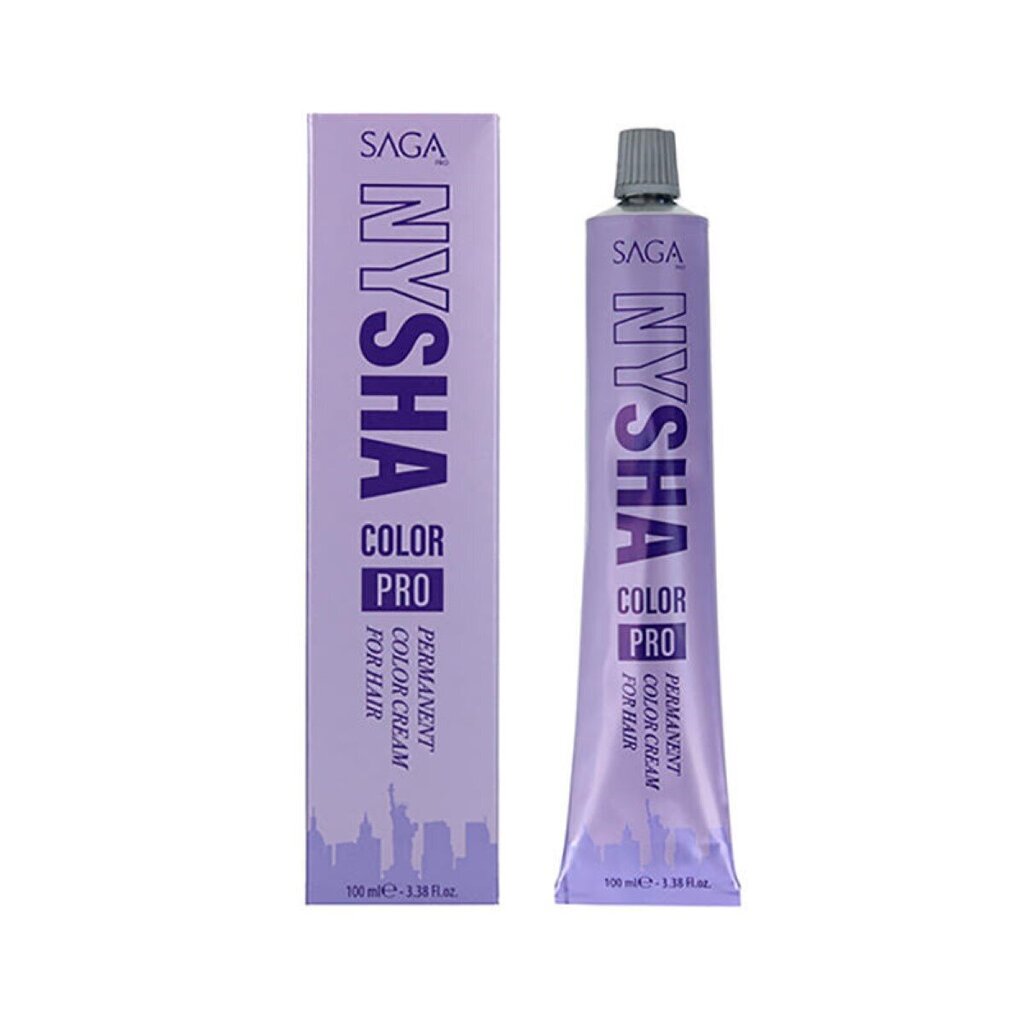 Pitkäkestoinen hiusväri Saga Nysha Color Pro, 100 ml, Nº 9.02 hinta ja tiedot | Hiusvärit | hobbyhall.fi