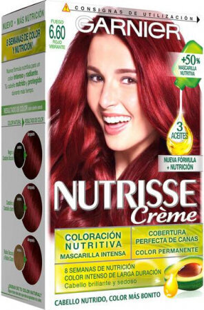 Hiusväri Garnier Tinte Pelo Nutrisse 6.60 Rojo Intenso hinta ja tiedot | Hiusvärit | hobbyhall.fi