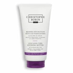 Hiusvoide Christophe Robin Luscious Curl Butter, 150 ml hinta ja tiedot | Hiusnaamiot, öljyt ja seerumit | hobbyhall.fi