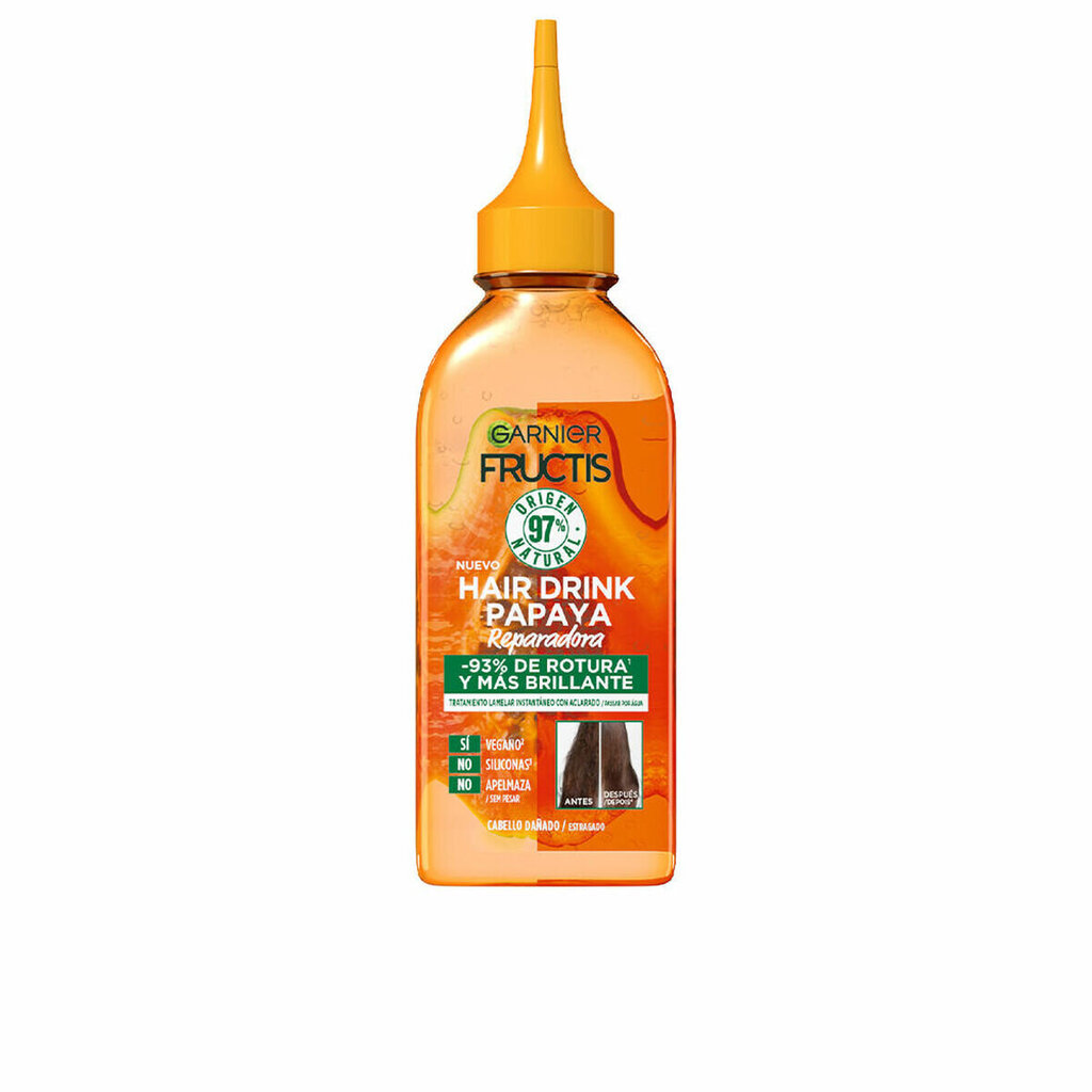 Virkistävä hoitoaine Garnier Fructis Hair Drink, 200 ml hinta ja tiedot | Hoitoaineet | hobbyhall.fi