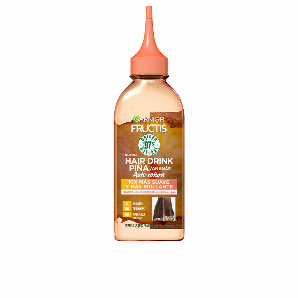 Halkeamista estävä hoitoaine Garnier Fructis Hair Drink, 200 ml hinta ja tiedot | Hoitoaineet | hobbyhall.fi