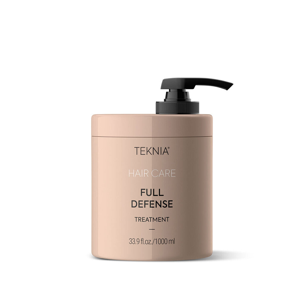 Suojaava hiusnaamio Lakme Teknia Full Defense Treatment, 1000 ml hinta ja tiedot | Hiusnaamiot, öljyt ja seerumit | hobbyhall.fi