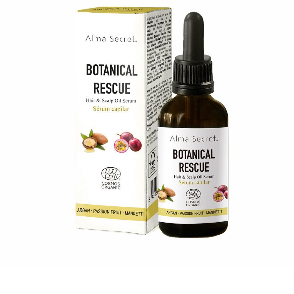 Hiusseerumi Alma Secret Botanical Rescue, 50 ml hinta ja tiedot | Naamiot, öljyt ja seerumit | hobbyhall.fi