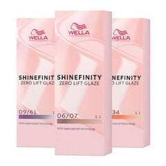 Hiusväri Wella Professionals Shinefinity Glaze, 09/61, 60 ml hinta ja tiedot | Hiusvärit | hobbyhall.fi