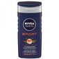 Nivea Men kosmetiikkasetti 3:1, suihkugeeli, 250 ml, kuivadeodorantti, 150 ml, vartalovoide, 30 ml hinta ja tiedot | Suihkusaippuat ja suihkugeelit | hobbyhall.fi