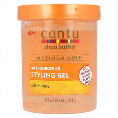 Hiusten muotoilugeeli Cantu Anti Shedding Styling Gel, 524 g hinta ja tiedot | Kampaamotuotteet | hobbyhall.fi