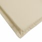 vidaXL lepotuolityyny beige 180x60x3 cm Oxford kangas hinta ja tiedot | Istuintyynyt, pehmusteet ja päälliset | hobbyhall.fi