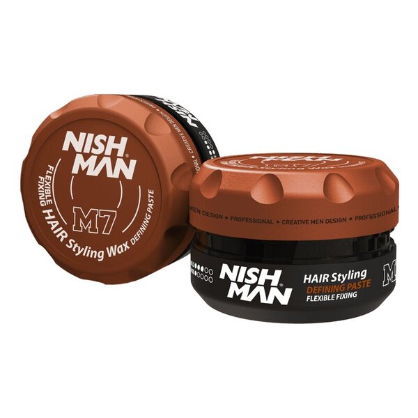 Nishman M7 Hair Styling Matte Wax miehille, 100 ml