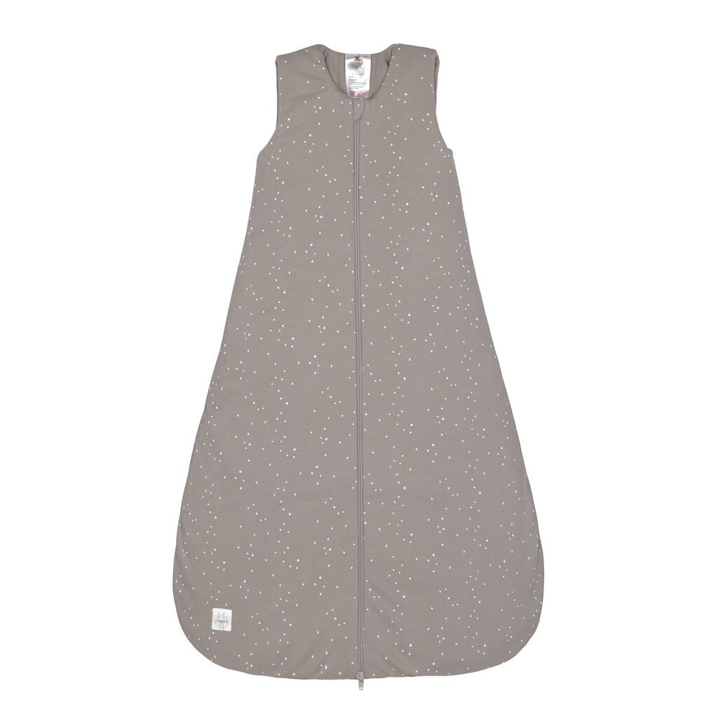 Makuupussi Lassig Sprinkle Taupe 2,5 TOG, 74-80 cm hinta ja tiedot | Vauvan tyynyt ja peitot | hobbyhall.fi