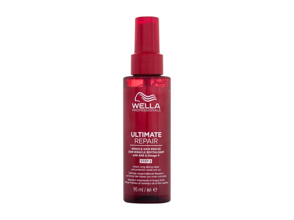 Hiuksia palauttava suihke Wella Professionals Ultimate Repair Miracle Hair Rescue Step 3, 95 ml hinta ja tiedot | Naamiot, öljyt ja seerumit | hobbyhall.fi