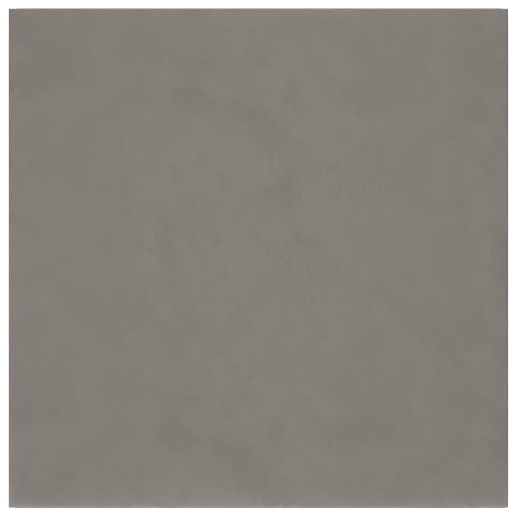 vidaXL Seinäpaneelit 12 kpl Vaaleanharmaa 30x30 cm Velvet 1,08 m² hinta ja tiedot | Sisustuspaneelit | hobbyhall.fi