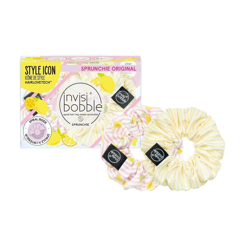 Hiusside Invisibobble Sprunchie Fruit fiesta, 2 kpl. hinta ja tiedot | Hiustarvikkeet | hobbyhall.fi