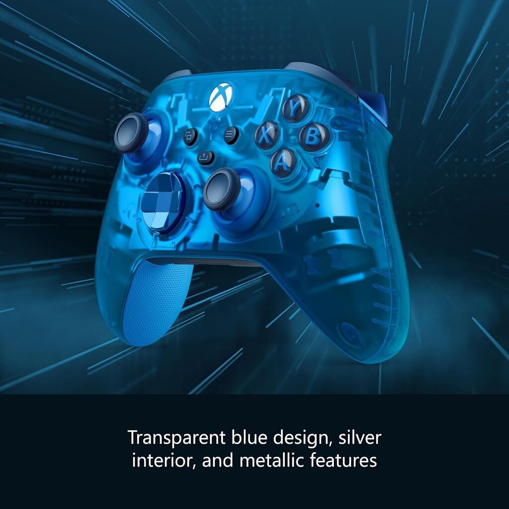 Xbox Wireless Controller Sky Cipher Special Edition hinta ja tiedot | Pelikonsolitarvikkeet | hobbyhall.fi