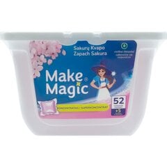 Pyykkikapselit Make Magic 3in1, Sakura-tuoksulla, 57 kpl hinta ja tiedot | Pyykinpesuaineet | hobbyhall.fi