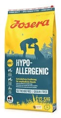 Josera Hypoallergenic, 12.5 kg hinta ja tiedot | Koiran kuivaruoka | hobbyhall.fi