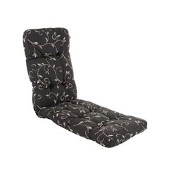 Tuolin tyyny Patio Cordoba Plus, musta hinta ja tiedot | Istuintyynyt, pehmusteet ja päälliset | hobbyhall.fi
