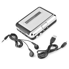 USB-kasettinauha tietokoneeseen MP3-CD-vaihtaja Muunnin Capture Audio Music Player kuulokkeilla hinta ja tiedot | Kuulokkeet | hobbyhall.fi