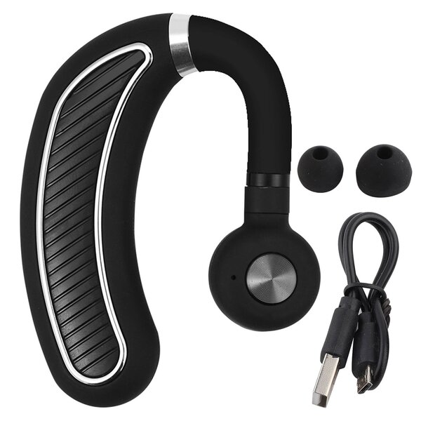 70 päivän valmiustilassa langaton Bluetooth 5.3 Business Headset -kuuloke ja kohinanvaimennus HD-mikrofoni