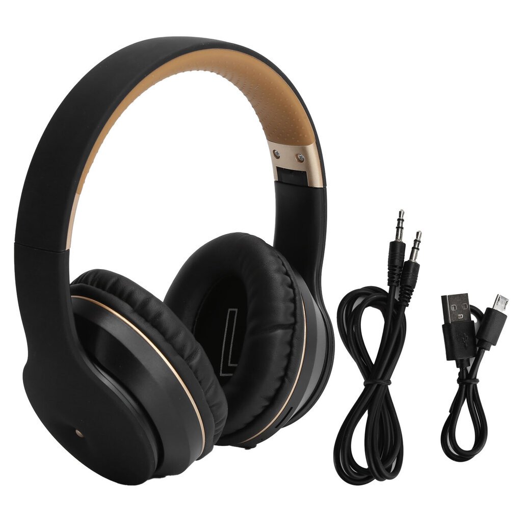 Taitettava langaton Bluetooth 5.0 pelikuuloke ABS Over?Ear Tietokonekuulokkeet Stereo hinta ja tiedot | Kuulokkeet | hobbyhall.fi