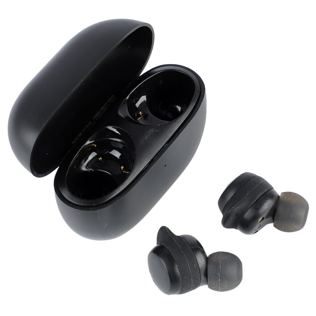 Bluetooth-nappikuulokkeet kohinanvaimennus IP54 vedenpitävä, matala latenssi Bluetooth 5.2 langattomat kuulokkeet urheilupelaamiseen Black International Edition hinta ja tiedot | Kuulokkeet | hobbyhall.fi