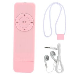 MP3-soitin Kannettava musiikkimedia MP3-soitin kaulanauhalla MusicPinkin kuunteluun hinta ja tiedot | Kuulokkeet | hobbyhall.fi