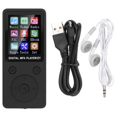 T1 Music MP3 MP4-soitin 8G Bluetooth Tuki 32G Muistikortti Pyöreät painikkeet Musta hinta ja tiedot | Kuulokkeet | hobbyhall.fi