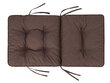 Tuolityyny Hobbygarden Venus 50cm, ruskea hinta ja tiedot | Istuintyynyt, pehmusteet ja päälliset | hobbyhall.fi