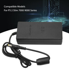 PS2:n vaihtovirtalähde Plug and Play AC-adapterin latauskaapelin johto PS2:lle Slim 70000 9000 konsoli 100?240V US Plug hinta ja tiedot | Pelikonsolitarvikkeet | hobbyhall.fi