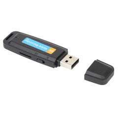 Levyn muotoinen tallennin USB 2.0 digitaalinen äänitallennin Flash Drive Mini Audio Recorder hinta ja tiedot | Kuulokkeet | hobbyhall.fi