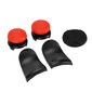 5in 1 Thumb Stick Grip Key Cap Joystick Cover L2 R2 Trigger Extender PS5 Controller Rouge hinta ja tiedot | Pelikonsolitarvikkeet | hobbyhall.fi