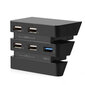 High Speed 5-Port USB Hub 2.0 & 3.0 Expansion Hub Controller Adapter PS4 Pro -pelikonsoliin hinta ja tiedot | Pelikonsolitarvikkeet | hobbyhall.fi