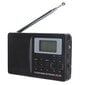 CS?106 Full Band Radio Mini FM/AM/SW/MW vastaanotin digitaalisella kellokuulokkeella hinta ja tiedot | Kelloradiot ja herätyskellot | hobbyhall.fi