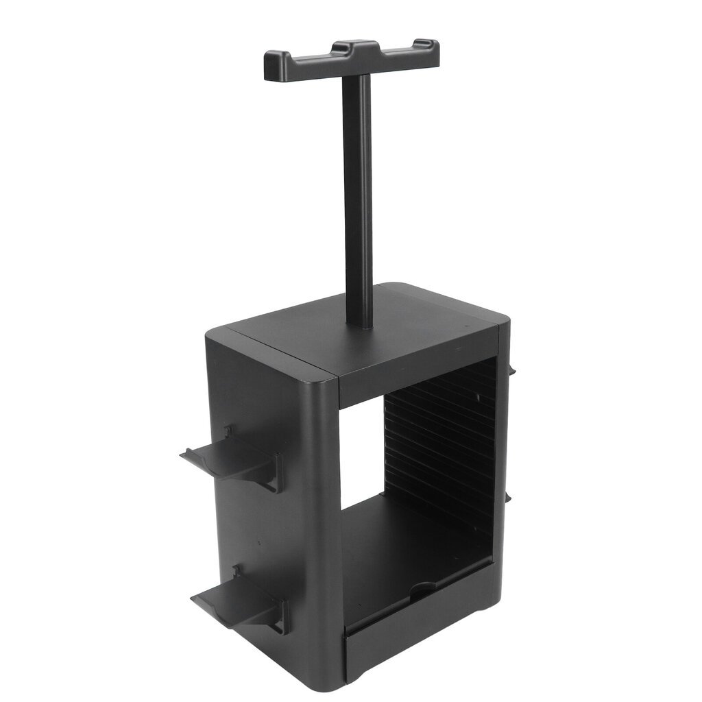 Game Storage Tower Useimmat tallennustilaa 10 levyä 2 kuulokkeita jalusta 4 ohjainta PS5:lle PS4:lle SwitchProlle XBOX-sarjalle hinta ja tiedot | Pelikonsolitarvikkeet | hobbyhall.fi