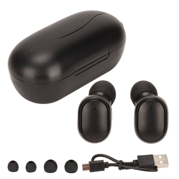 Bluetooth-nappikuulokkeet Touch Control Stereo Sound Langaton Bluetooth-kuuloke latauskotelolla