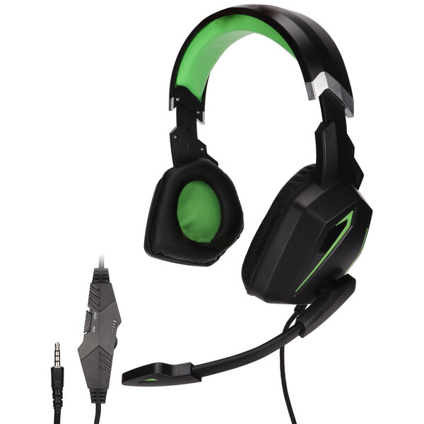 Gaming Over Ear Headset -pelikuulokkeet melua vaimentavalla mikrofonilla ja äänenvoimakkuuden säätimellä PS4:lle Xbox for Switchille