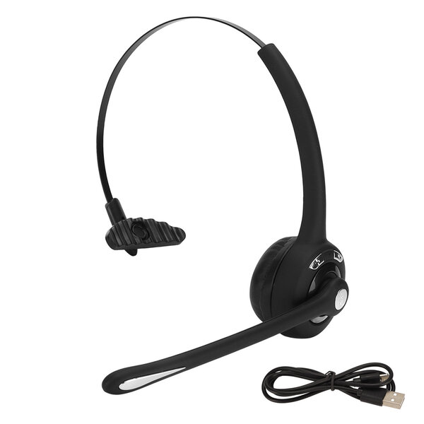 Single Ear Customer Service Headset Bluetooth5.0 Melunvaimennus Clear Call Langattomat monokuulokkeet mikrofonilla