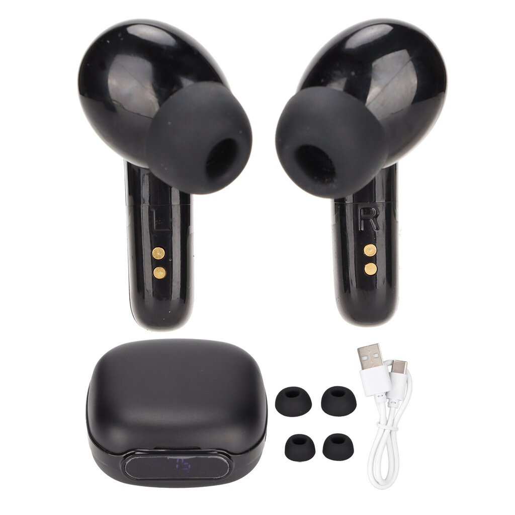 L52 ANC langattomat nappikuulokkeet Bass Sound HiFi Stereo Melua vaimentava Bluetooth-kuuloke latauskotelolla ja mikrofonilla hinta ja tiedot | Kuulokkeet | hobbyhall.fi