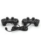 208-2 USB Vibration Double Action Gamepad Peliohjain Joystick PC-tietokoneelle hinta ja tiedot | Pelikonsolitarvikkeet | hobbyhall.fi