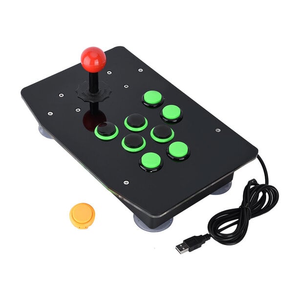 USB Arcade Fighting Game Console Joystick No Delay -ohjain PC-tietokonepeleihin