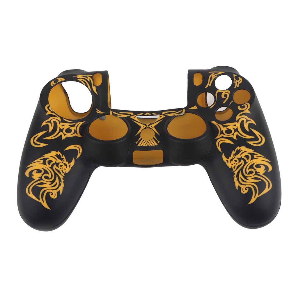 Pehmeä silikonikotelo Skin Grip Shell Cover 4 Controller Keltainen hinta ja tiedot | Pelikonsolitarvikkeet | hobbyhall.fi