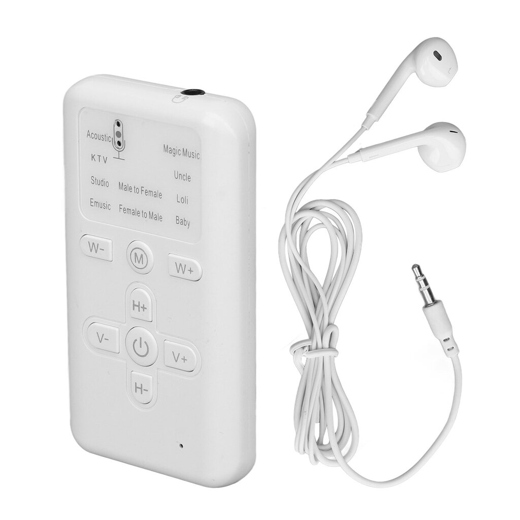 Live Sound Card Voice Changer 8 Äänitehosteet Plug and Play Handheld Mini Voice Changer laite puhelimille Tabletit PC hinta ja tiedot | Pelikonsolitarvikkeet | hobbyhall.fi