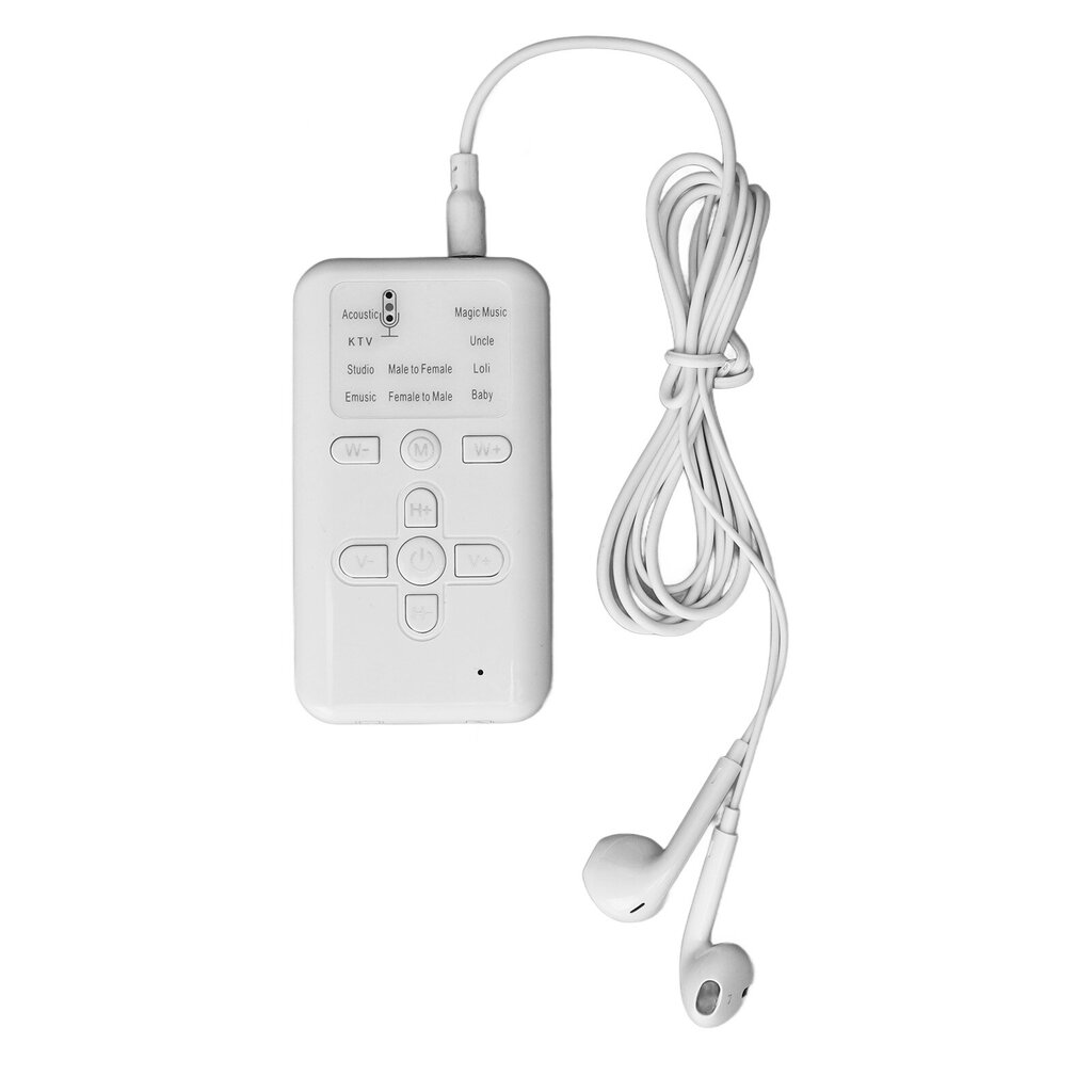 Live Sound Card Voice Changer 8 Äänitehosteet Plug and Play Handheld Mini Voice Changer laite puhelimille Tabletit PC hinta ja tiedot | Pelikonsolitarvikkeet | hobbyhall.fi