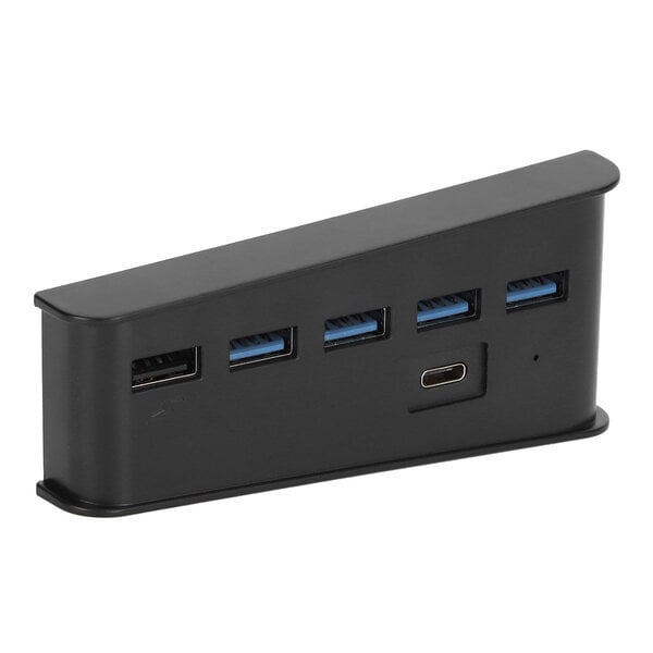 5 in 1 -pelikonsolin USB-jakaja-ohjain USBA USBC:lle MultiPort Hub Sopiva PS5:lle