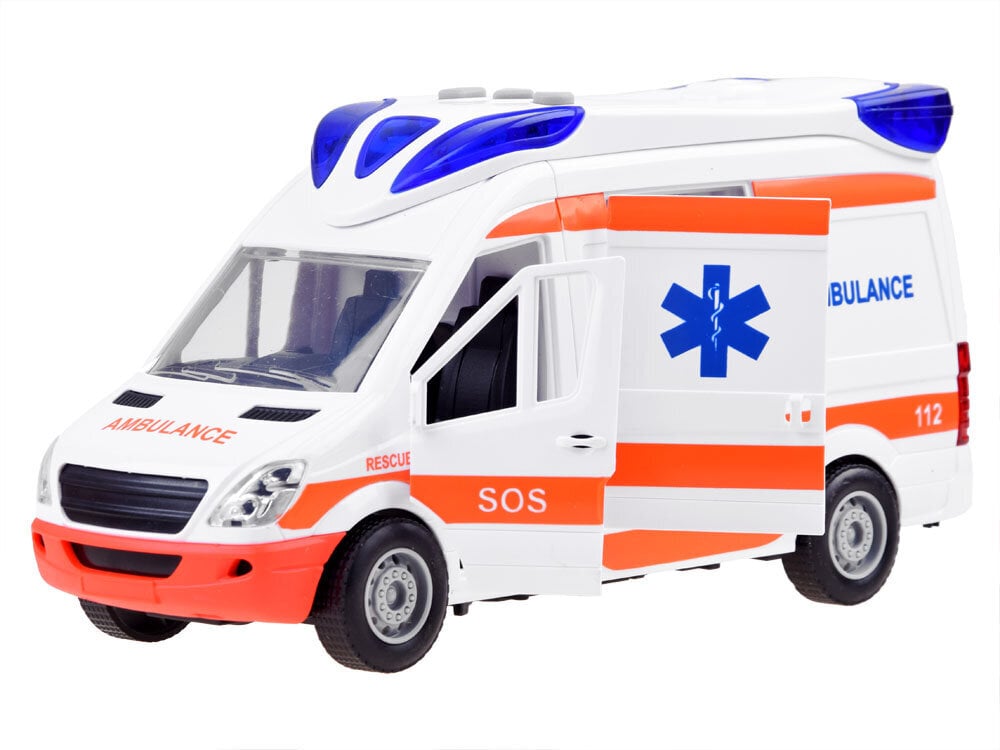 Ambulanssi paareineen ja äänineen hinta ja tiedot | Poikien lelut | hobbyhall.fi